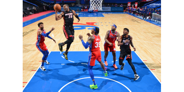 Miami Heat wurde zweimal von den Philadelphia 76ers geschlagen